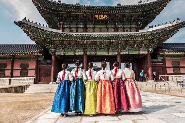 cung điện hoàng gia Gyeongbok 1