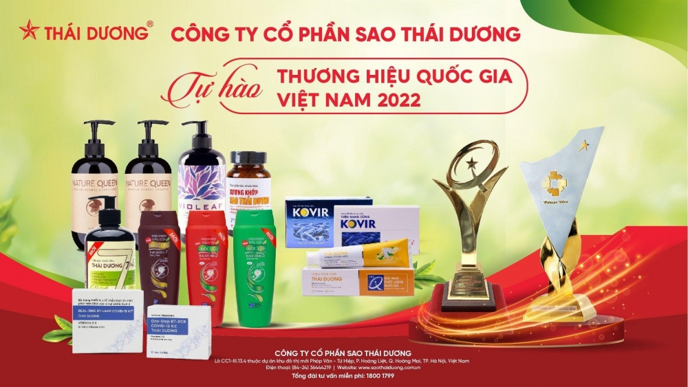 Sao Thái Dương - Thương hiệu dầu gội dược liệu Việt Nam